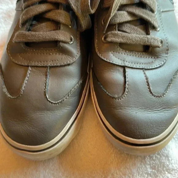 Polo Ralph Lauren grey Men’s low top lace up shoes size 12 - Picture 2 of 8